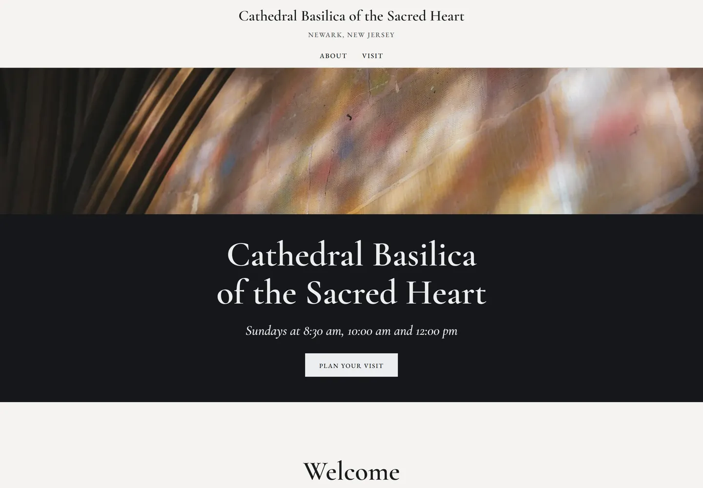 Cathedral template on Cathedral Basilica of the Sacred Heart
