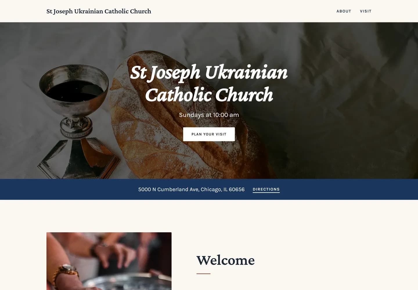 St Joseph Ukrainian Catholic Church - Parish template